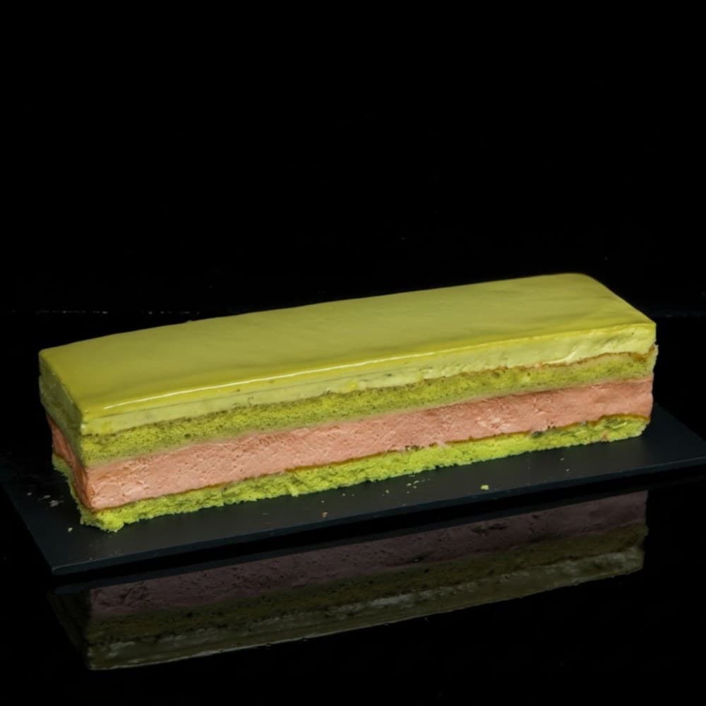 Matcha & Red Bean Mousse Log
