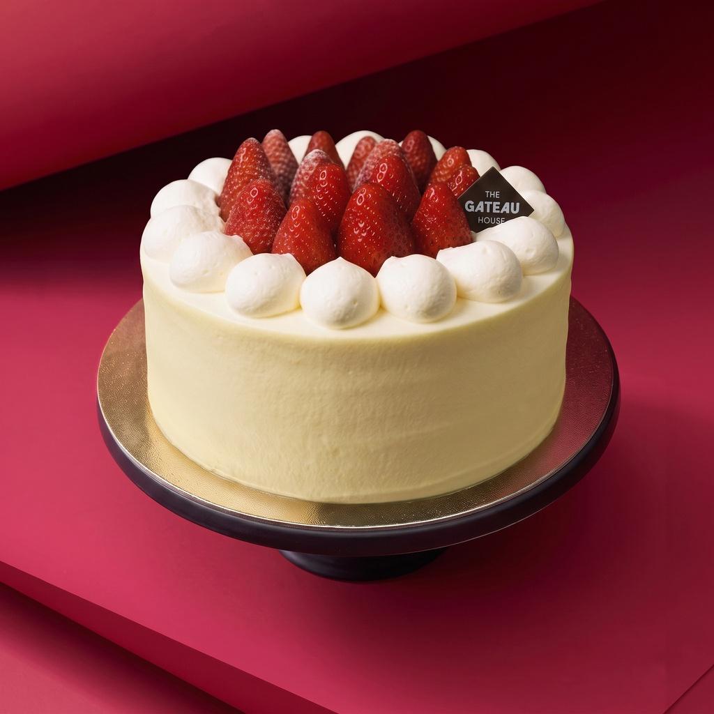 Strawberry Fresh Cream Gateau